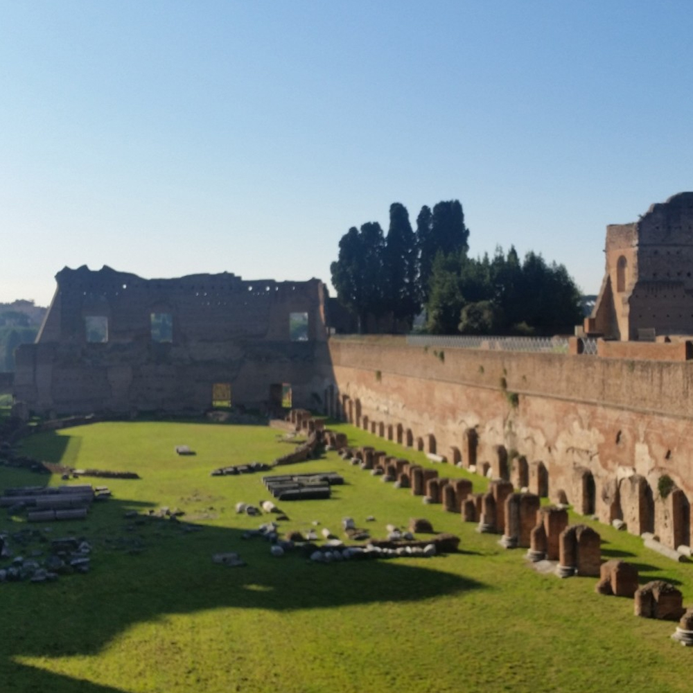 Ancient Rome and Colosseum Palatino