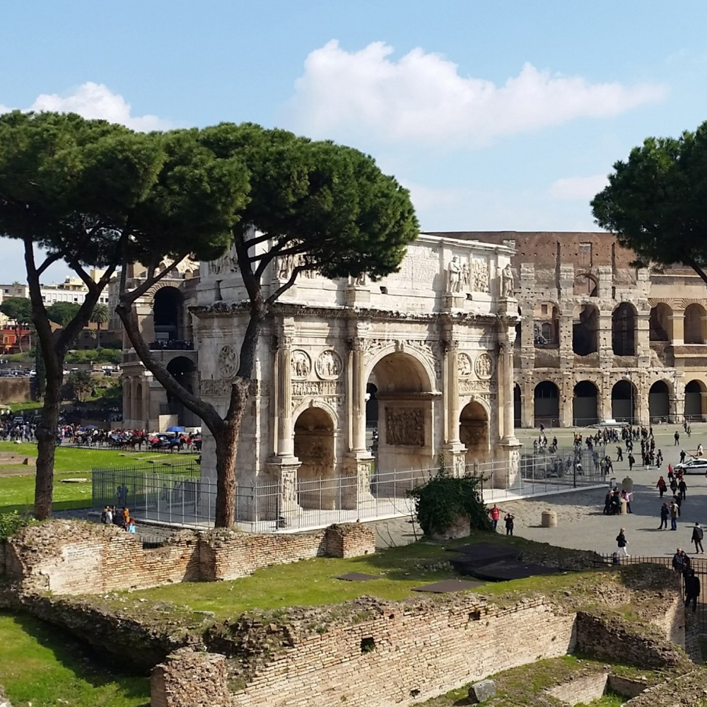 Underground Rome Colosseum and Arch of Constantine